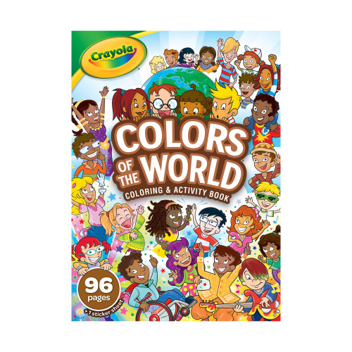 Crayola Colors Of The World Coloring Book-96 Pages - 042654 - 071662026547