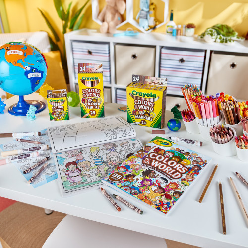 Crayola Colors Of The World Coloring Book-96 Pages - 042654 Crayola Colors Of The World Coloring Book-96 Pages - 042654