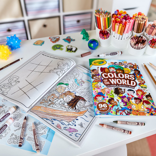 Crayola Colors Of The World Coloring Book-96 Pages -042654