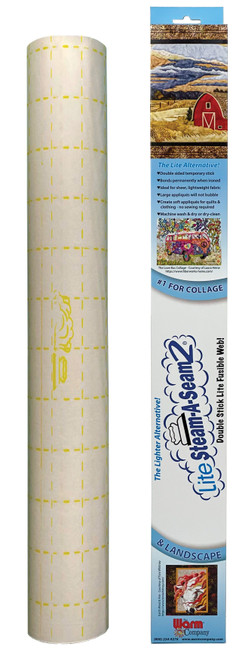Warm Company Lite Steam-A-Seam 2 Fusible Web-24"X3yd - 5438