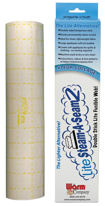 Warm Company Lite Steam-A-Seam 2 Fusible Web-12"X3yd - 5436