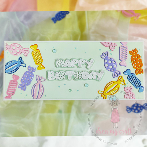 Dress My Craft Basic Designer Dies-Toffees DMCD4510