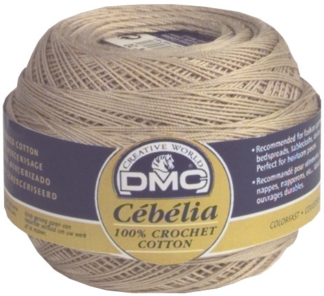 DMC/Cebelia Crochet Cotton Size 10-Cream - 167G 10-712 - 077540119516