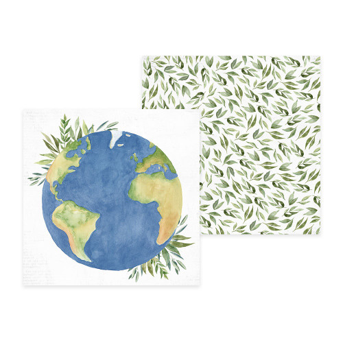3 Pack P13 Double-Sided Paper Pad 6"X6" 24/Pkg-There Is No Planet B P13NPB09