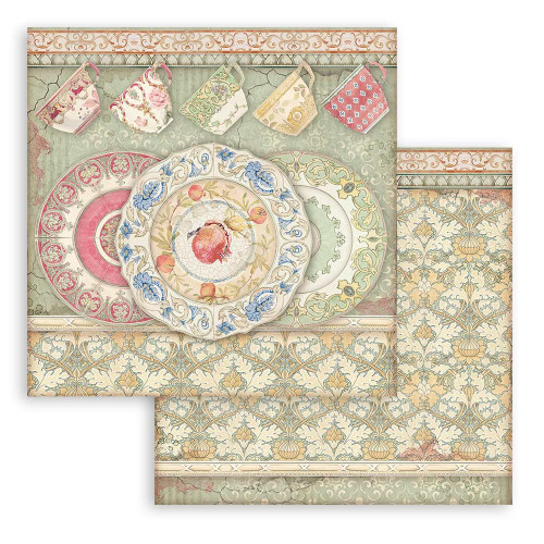 Stamperia Double-Sided Paper Pad 12"X12" 10/Pkg-Casa Granada, 10 Designs/1 Each SBBL99