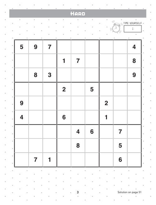 Creative Brain Games Extreme Sudoku-Softcover B6849102