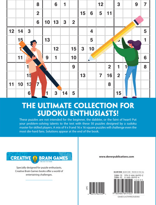 Creative Brain Games: Extreme Sudoku-Softcover - B6849102 Creative Brain Games: Extreme Sudoku-Softcover - B6849102