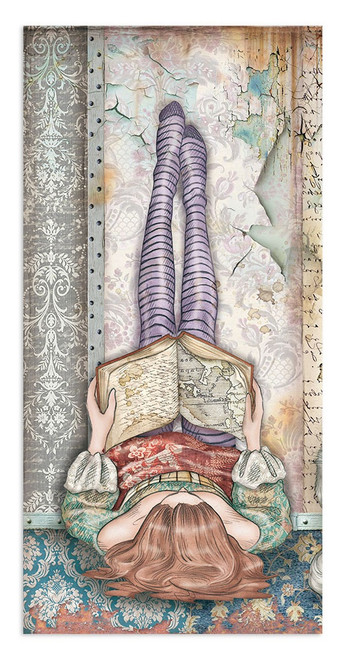 Stamperia Collectables Double-Sided Paper 6"X12" 10/Pkg-Lady Vagabond Lifestyle, 10 Designs/1 Ea - SBBV14 Stamperia Collectables Double-Sided Paper 6"X12" 10/Pkg-Lady Vagabond Lifestyle, 10 Designs/1 Ea - SBBV14