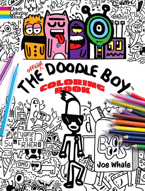 The Official Doodle Boy(TM) Coloring Book-Softcover - B6849003 - 97804868490039780486849003