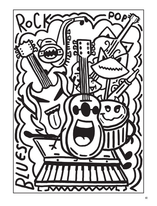 The Official Doodle Boy(TM) Coloring Book-Softcover - B6849003 The Official Doodle Boy(TM) Coloring Book-Softcover - B6849003