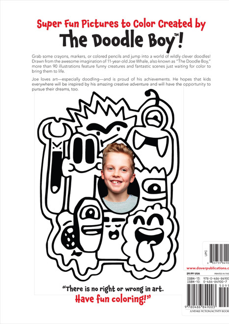 The Official Doodle Boy(TM) Coloring Book-Softcover - B6849003 The Official Doodle Boy(TM) Coloring Book-Softcover - B6849003