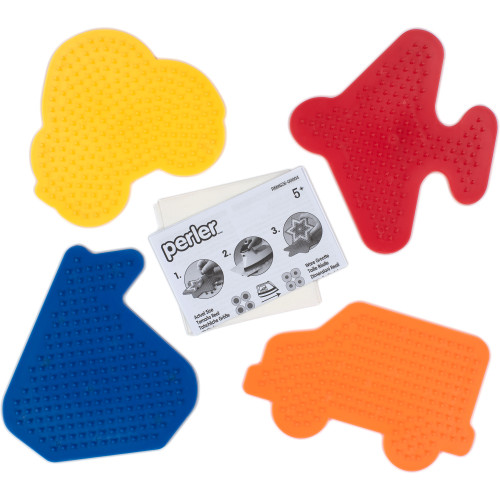 3 Pack - Perler Fun Fusion Pegboards 4/Pkg-Journeys - 8026094 3 Pack - Perler Fun Fusion Pegboards 4/Pkg-Journeys - 8026094