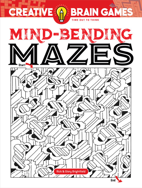 3 Pack Creative Brain Games Mind-Bending MazesB6849072 - 97804868490729780486849072