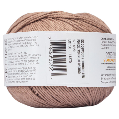 3 Pack Aunt Lydia's Baby Shower Crochet Thread Size 3-Dark Dogwood 173-8820