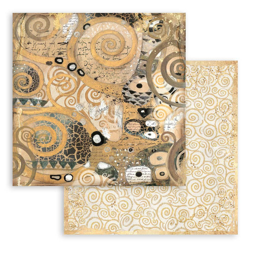 Stamperia Backgrounds Double-Sided Paper Pad 12"X12" 10/Pkg-Klimt SBBL101