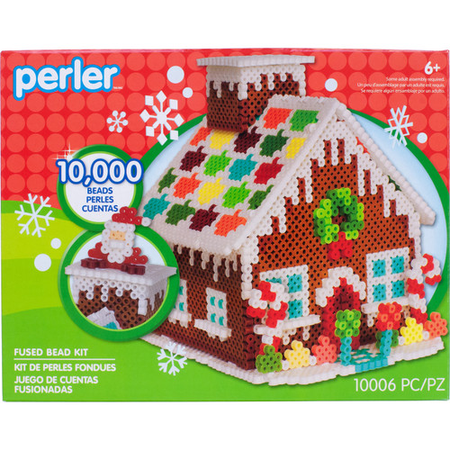 Perler Fused Bead Kit-Gingerbread House 8454394 - 048533543946