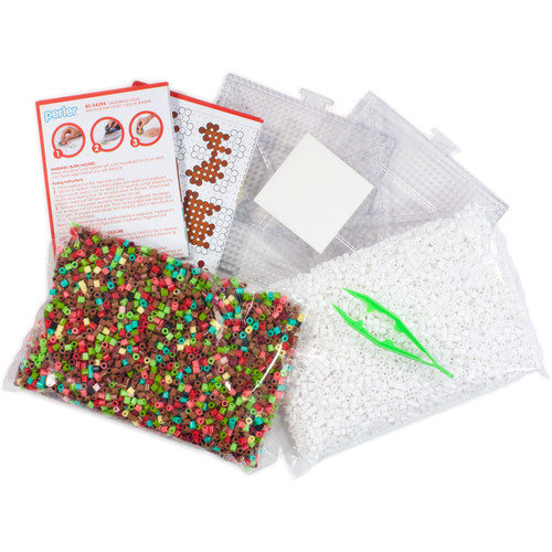 Perler Fused Bead Kit-Gingerbread House - 8454394