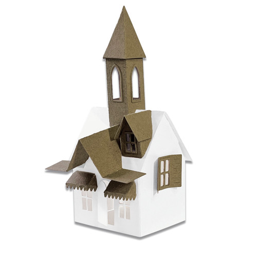 Sizzix Thinlits Dies By Tim Holtz-Village Collection - 665564 Sizzix Thinlits Dies By Tim Holtz-Village Collection - 665564