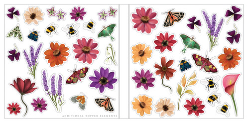 Craft Consortium Double-Sided Paper Pad 6"X6" 40/Pkg-Midnight Flight - PAD030B