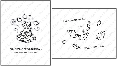 Lawn Fawn Clear Stamps 4"X6"-You Autumn Know LF2660