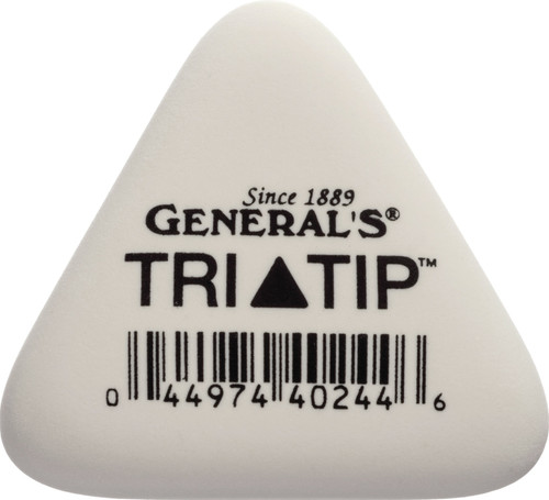5 Pack - General's Tri-Tip Eraser- - GPT24BP