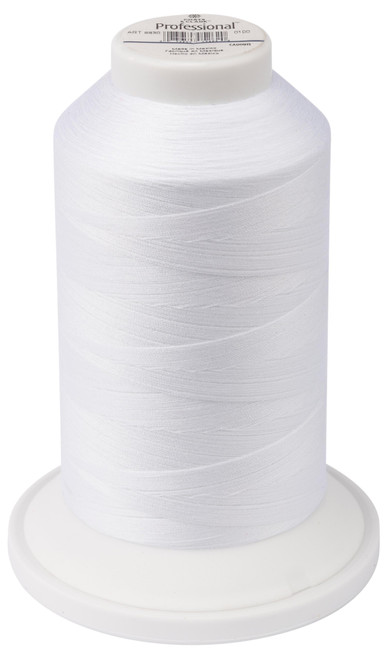 Coats Professional All Purpose Thread 3000yd-White - 6930-0100