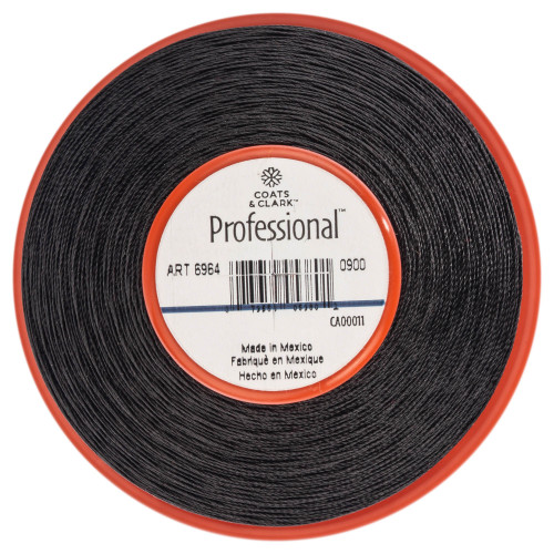 Coats Professional Upholstery Thread 1500yd-Black 6964-0900