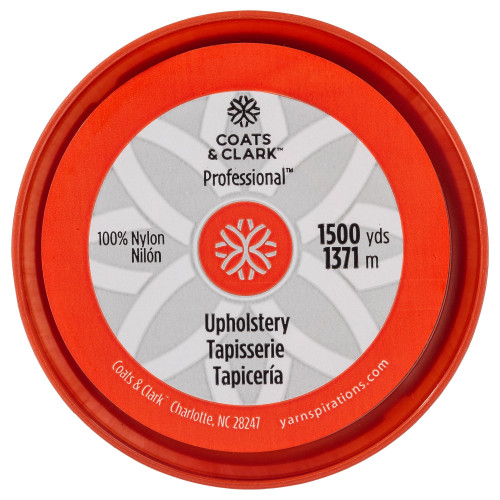 Coats Professional Upholstery Thread 1500yd-Black - 6964-0900