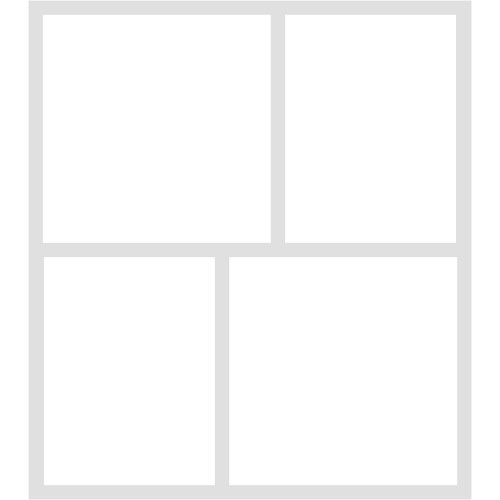 Simple Stories Simple Pages Page Template-(1) 2-4"X4" & 2-3"X4" - SPT15969 Simple Stories Simple Pages Page Template-(1) 2-4"X4" & 2-3"X4" - SPT15969