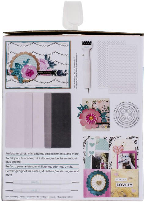 Mini Evolution Die Cut Machine Kit-Pink 60000003