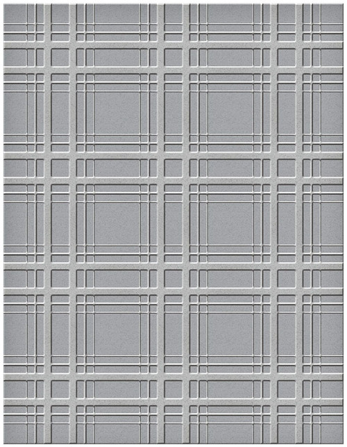 Spellbinders Embossing Folder-Plaid Company - SES018
