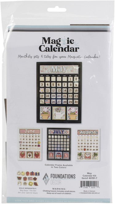 Magnetic Calendar-May -401917 - 707486401917