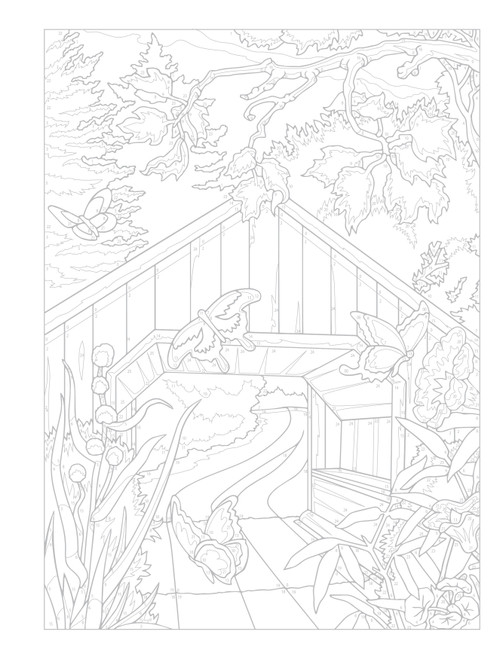 Creative Haven: Country Scenes Color By Number-Softcover - B6822808 Creative Haven: Country Scenes Color By Number-Softcover - B6822808