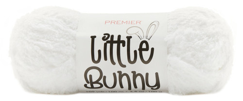 Premier Little Bunny Yarn-White - 2079-01 - 840166818312