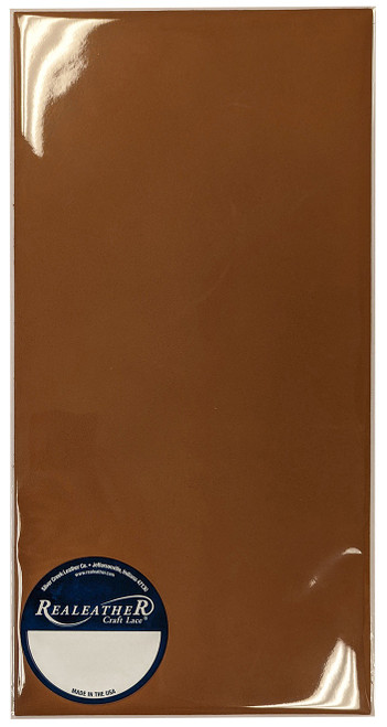 Realeather(R) Crafts Leather Trim 6"X12"-Rustic Mountain Cowhide - C0612-13 - 870192015836