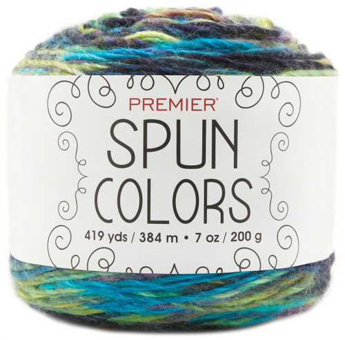 3 Pack Premier Spun Colors Yarn-Lakeside 1110-16 - 840166813966