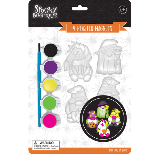 Colorbok Kids Plaster Magnet Set 4/Pkg-Gnomes 34016068 - 718813184960