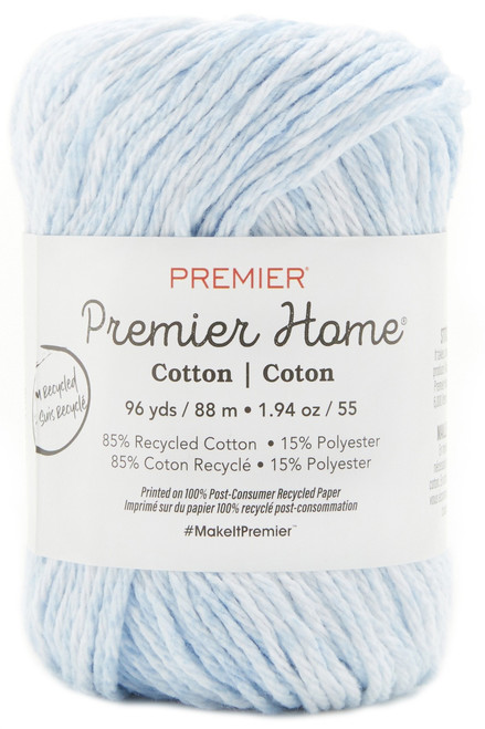 6 Pack - Premier Home Cotton Multi Yarn-Sky Splash - 44-67 - 840166810323 6 Pack - Premier Home Cotton Multi Yarn-Sky Splash - 44-67 - 840166810323