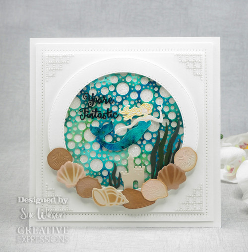 Creative Expressions Craft Dies By Sue Wilson-Background Collection Bubbles CED7136 - 5055305970195