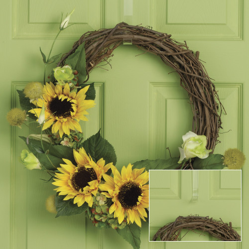 6 Pack FloraCraft Acrylic Wreath Hanger 13"RSWH103