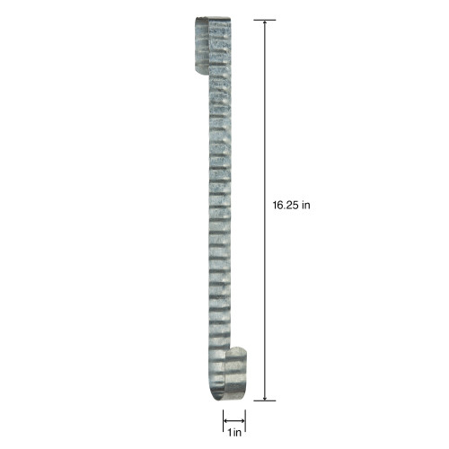 3 Pack - FloraCraft Aluminum Corrugate Wreath Hanger-16.25" - RSFA0031 3 Pack - FloraCraft Aluminum Corrugate Wreath Hanger-16.25" - RSFA0031
