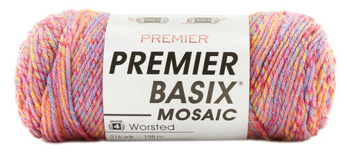 3 Pack - Premier Basix Mosaic Yarn-Bouquet - 2080-02 - 840166818480 3 Pack - Premier Basix Mosaic Yarn-Bouquet - 2080-02 - 840166818480
