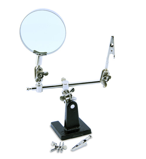 Beadalon Third Hand With Magnifier-2.7"X3.1"X5" - 225C100 - 035926163638