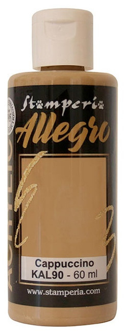 Stamperia Allegro Paint 60ml-Cappuccino KAL90 - 8024273914927