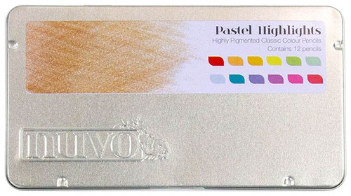 Nuvo Classic Color Pencils 12/Pkg-Pastel Highlights -516N - 841686105166