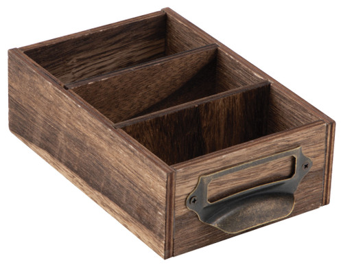 2 Pack - Idea-Ology Wooden Vignette Card File-1 Piece - TH94243