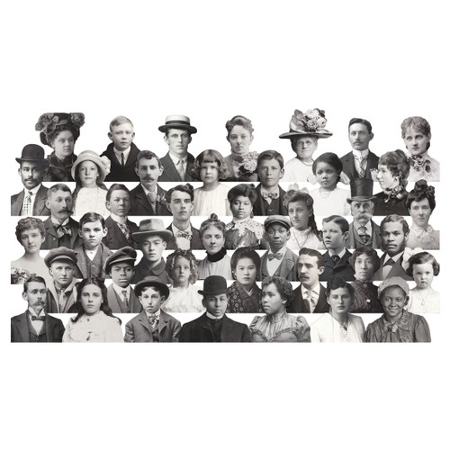 Idea-Ology Paper Dolls Die-Cuts 42/Pkg-Portraits - TH94233