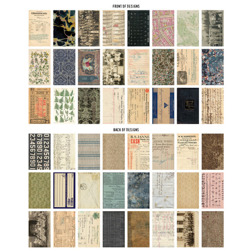 Idea-Ology Backdrops Double-Sided Cardstock 6"X10" 24/Pkg-Volume #3 - TH94247