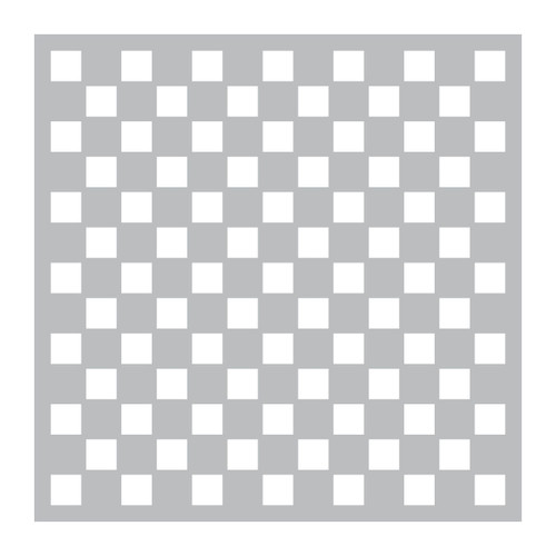 3 Pack Spellbinders Stencil-Picnic Checkerboard -Pie Perfection -STN015 - 812062037838