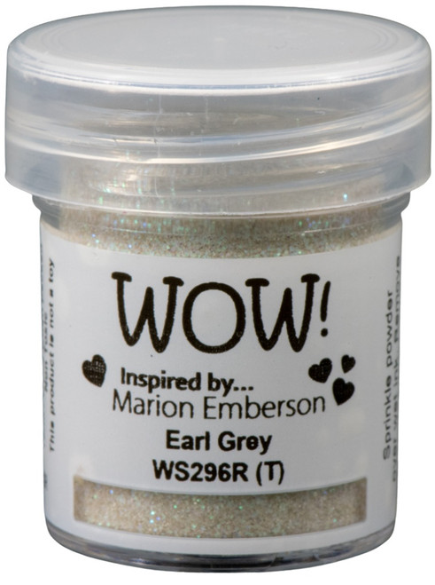 4 Pack WOW! Glitter Embossing Powder-Earl Grey -WOWWS-296R - 5056333101988